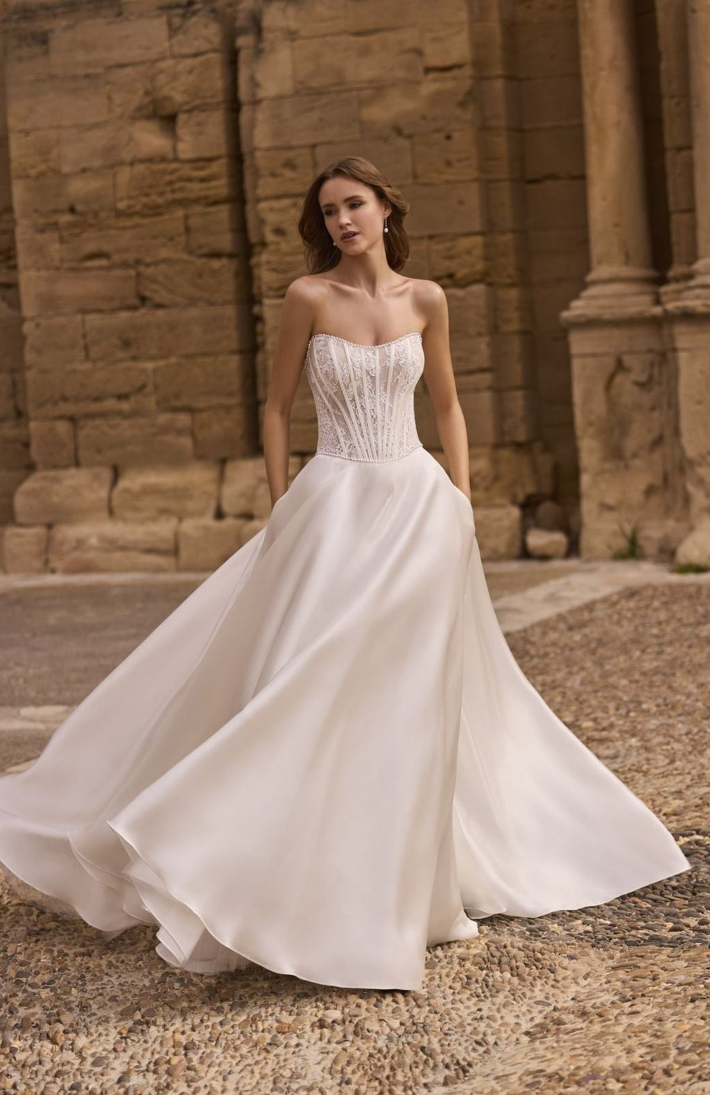Hailey Wedding Dress - 63005B – Veni Infantino
