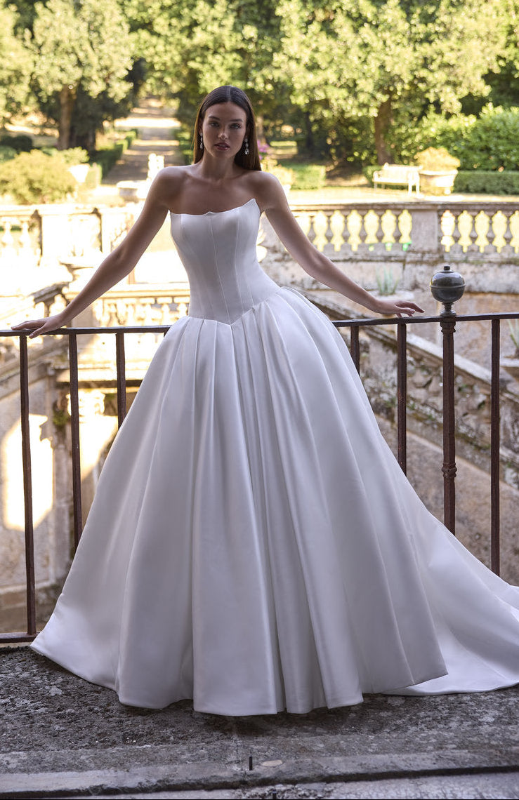 blush bridesmaid dresses plus size A-Line Floor Length Chiffon Plus Size Bridesmaid Dresses Pleated V-Neck Cap  Sleeves COCOMELODYCB0302PS main image 1