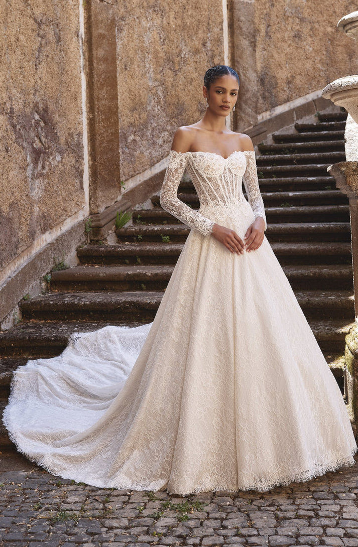 Astro Wedding Dress - 63225 – Veni Infantino