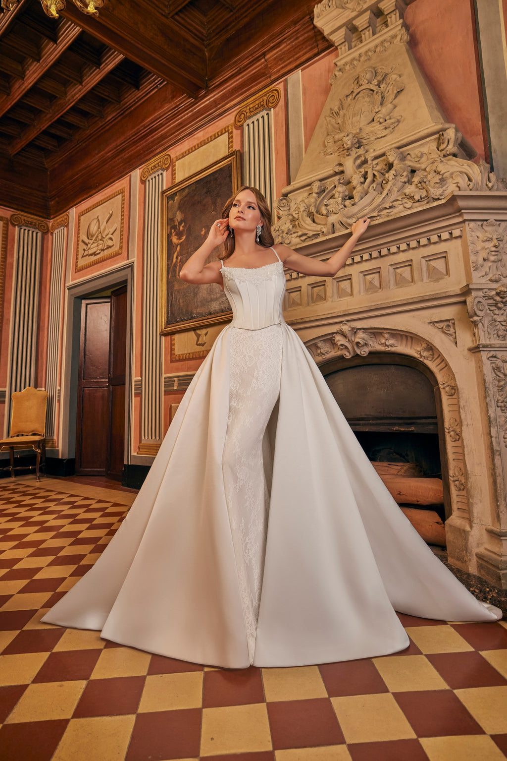 kuuuuu【Acka】tulle vest satin Zakyla A Wedding Dress - 69976A – Veni Infantino