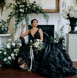 Black Bridal Gowns Every Modern Bride Will Love