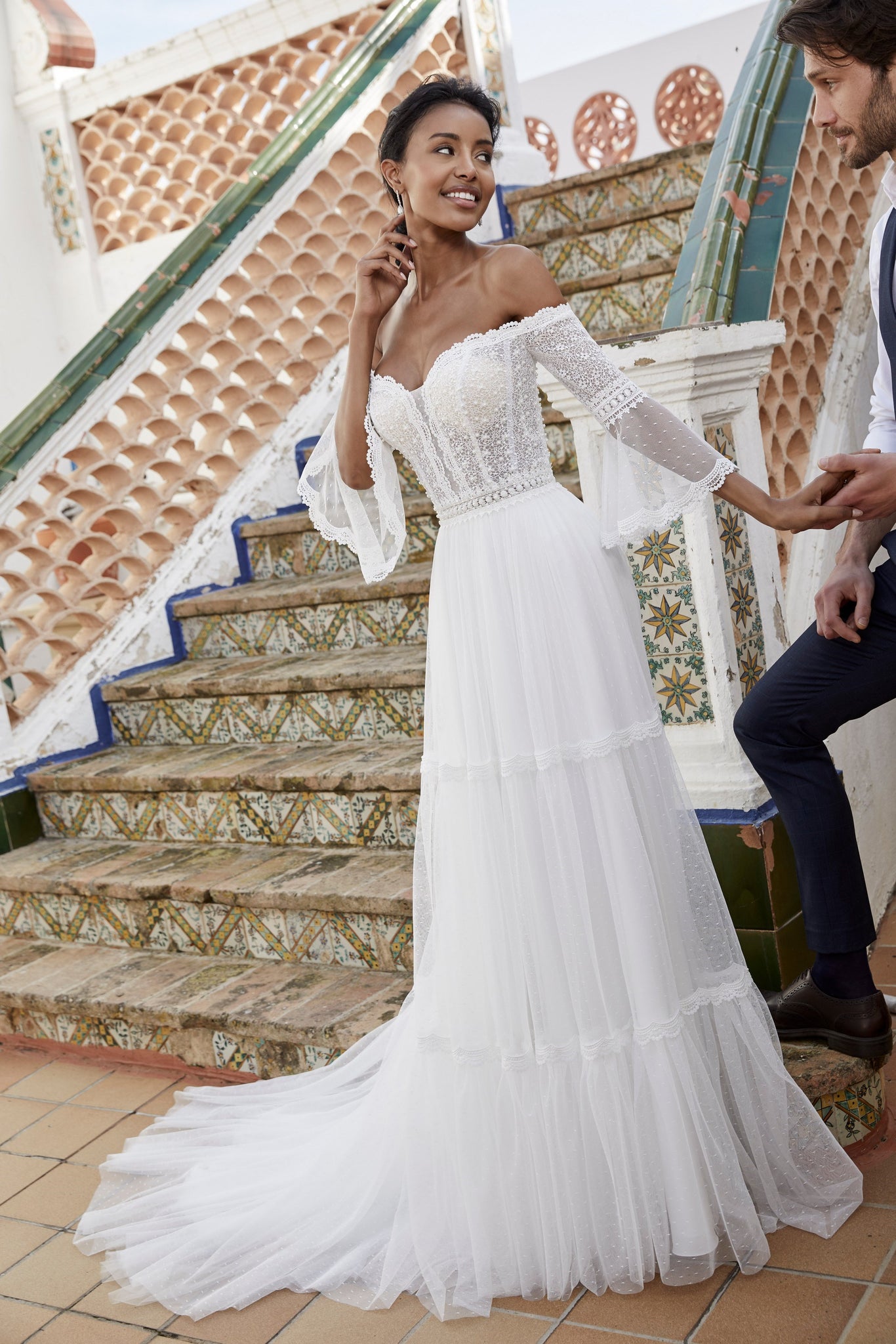 Bridal Gown Chelsea28 Velveteen Belt Lace Sheath Dress VENI 18558 Veni Infantino Bridal Gown Chelsea28 Velveteen Belt Lace Sheath Dress VENI 18558 Veni Infantino