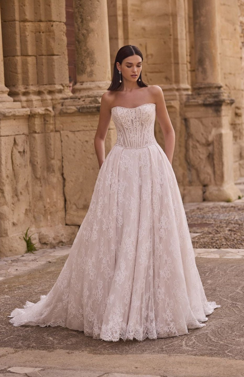 Hailey Wedding Dress - 63005A – Veni Infantino