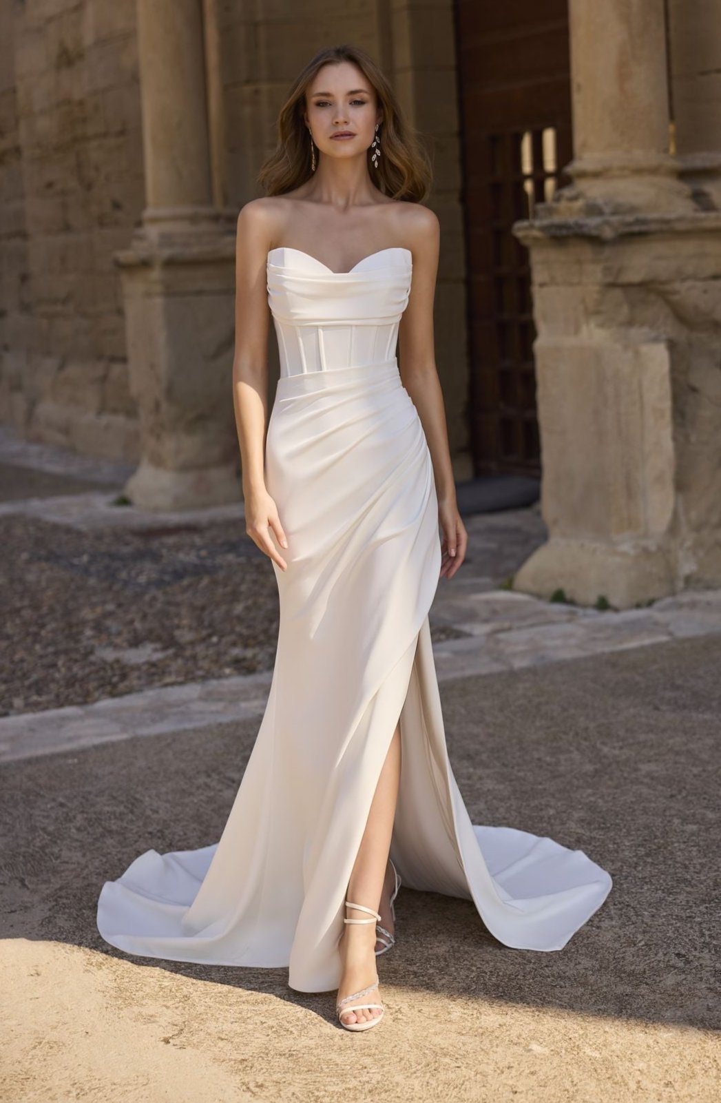 ファンデーション cyoko Haya Wedding Dress - 63041 – Veni Infantino