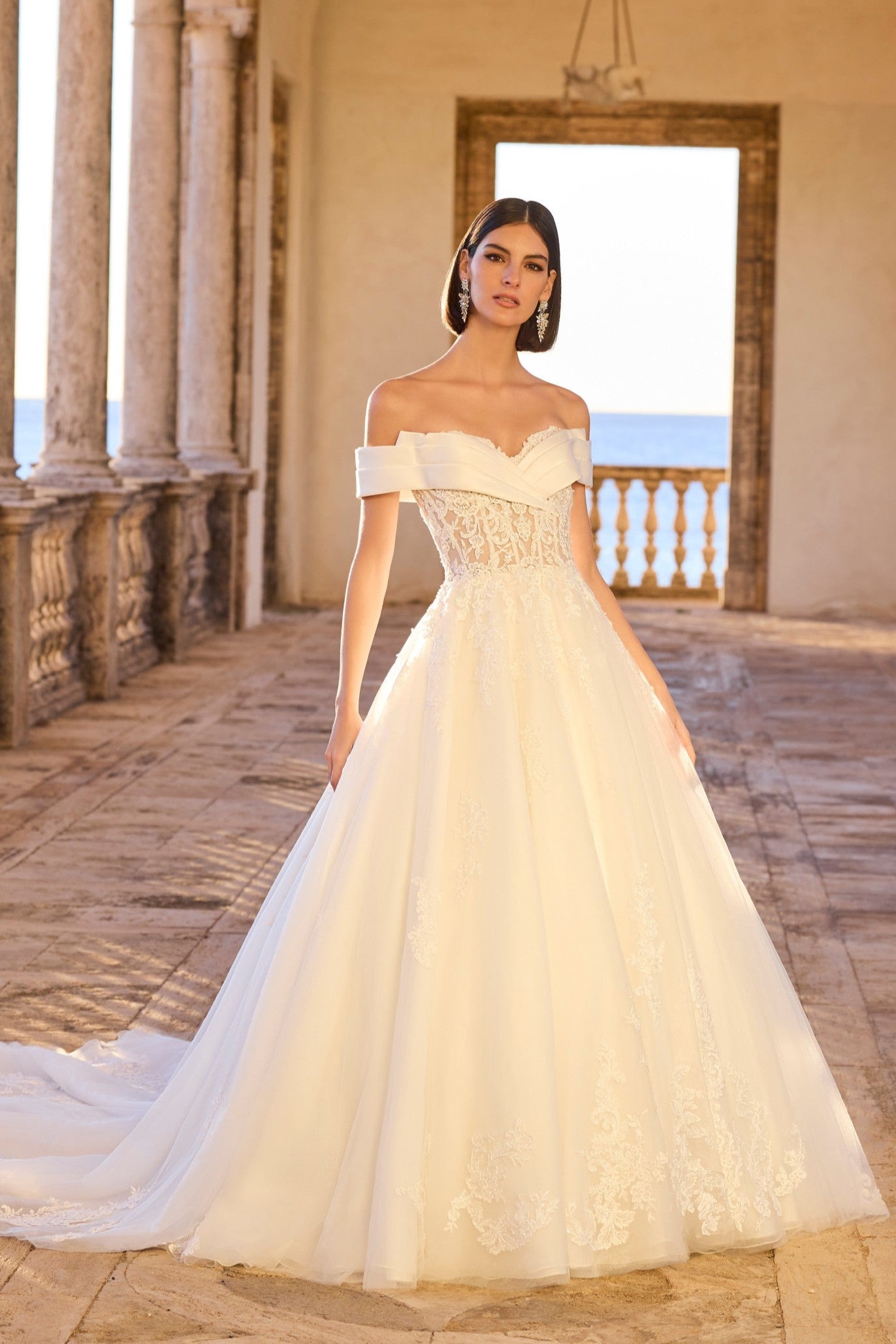 Heloise Wedding Dress - 63141B – Veni Infantino