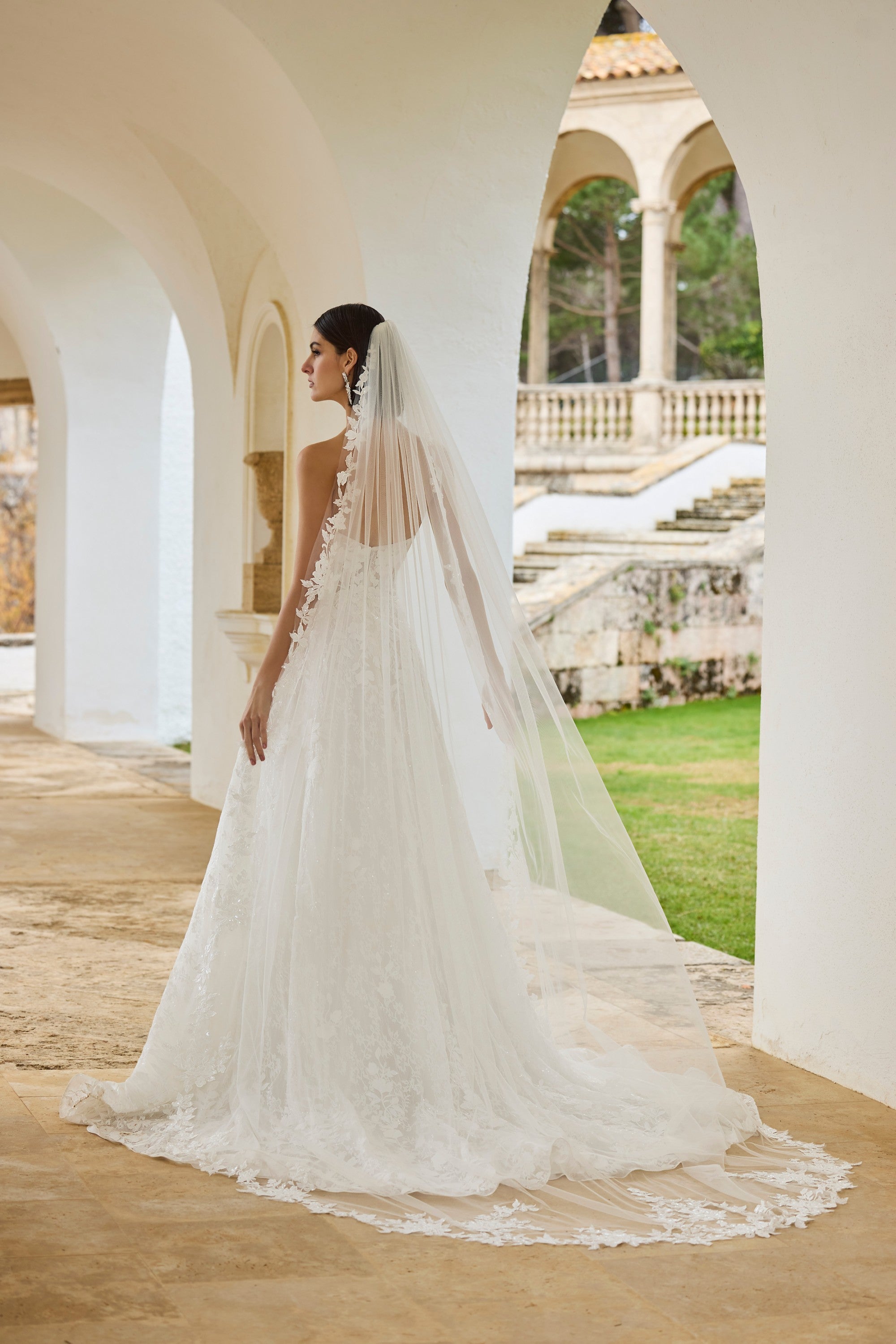 スーツ・フォーマル・ドレス AMERI VINTAGE MANY WAY TULLE VEIL DRESS Veil - 10228 – Veni Infantino