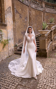 パルティール BRILLIANT WAVE ブリリアントウェーブ Abigail Wedding Dress - 63214 – Veni Infantino