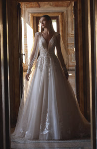 mounten. フォーマルセット 125 sand Athens Wedding Dress - 63229 – Veni Infantino