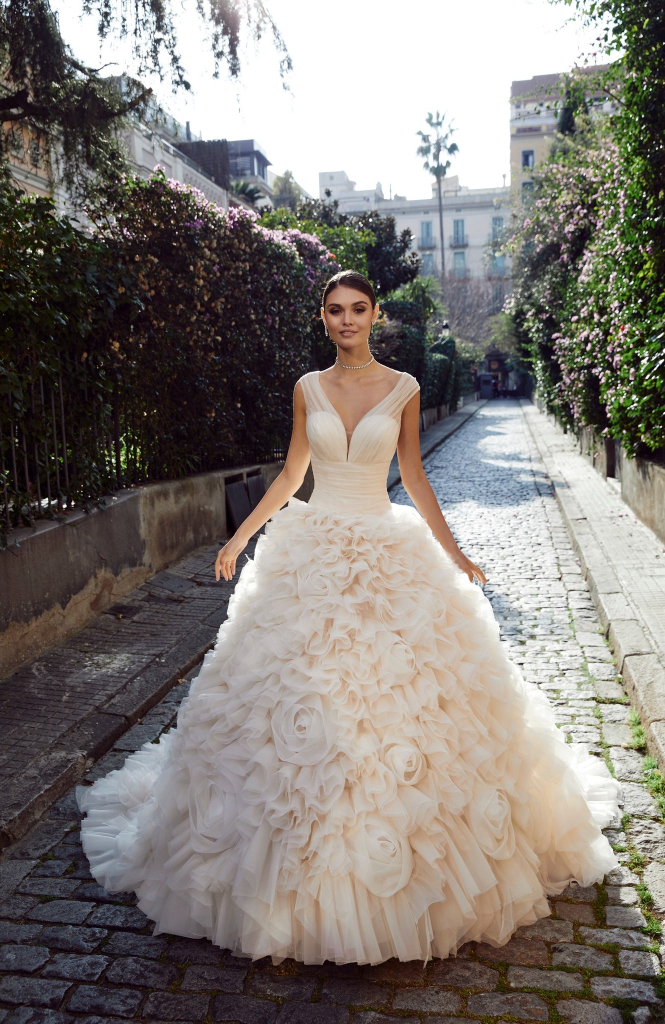 Groom Dress Ronald Joyce Ronald Joyce 69717 Lace Applique A-line Wedding Dress With High Groom Dress Ronald Joyce Ronald Joyce 69717 Lace Applique A-line Wedding Dress With High